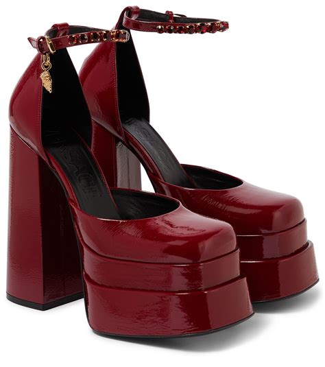 versace heels red|versace shoes for women.